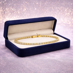 3.00ct lab-grown tennis bracelets