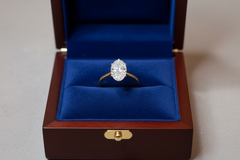 Classic Oval Lab-Grown Diamond Ring