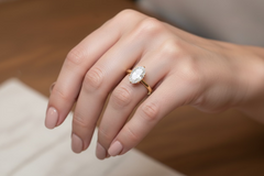 Classic Oval Lab-Grown Diamond Ring