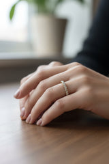 Lab-Grown Diamond Wedding Band | Half Eternity