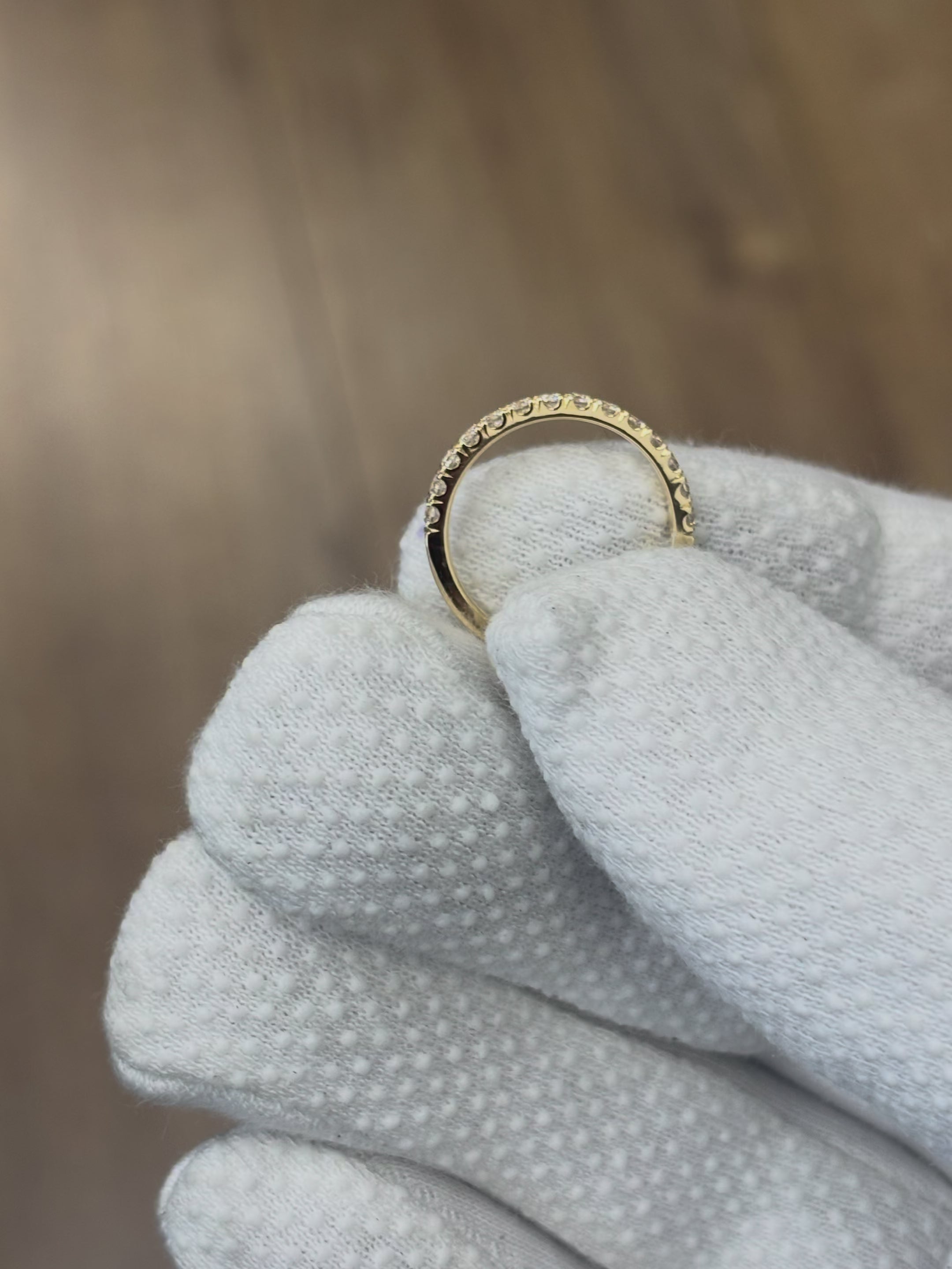 Lab-Grown Diamond Wedding Band | Half Eternity